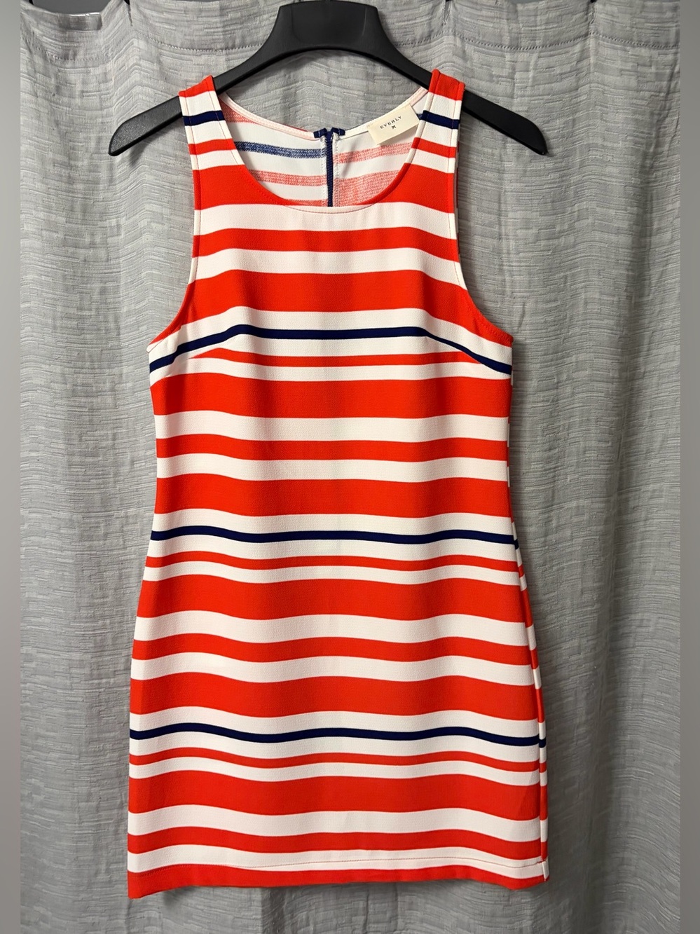 Everly Aubie striped sleeveless dress exposed -small